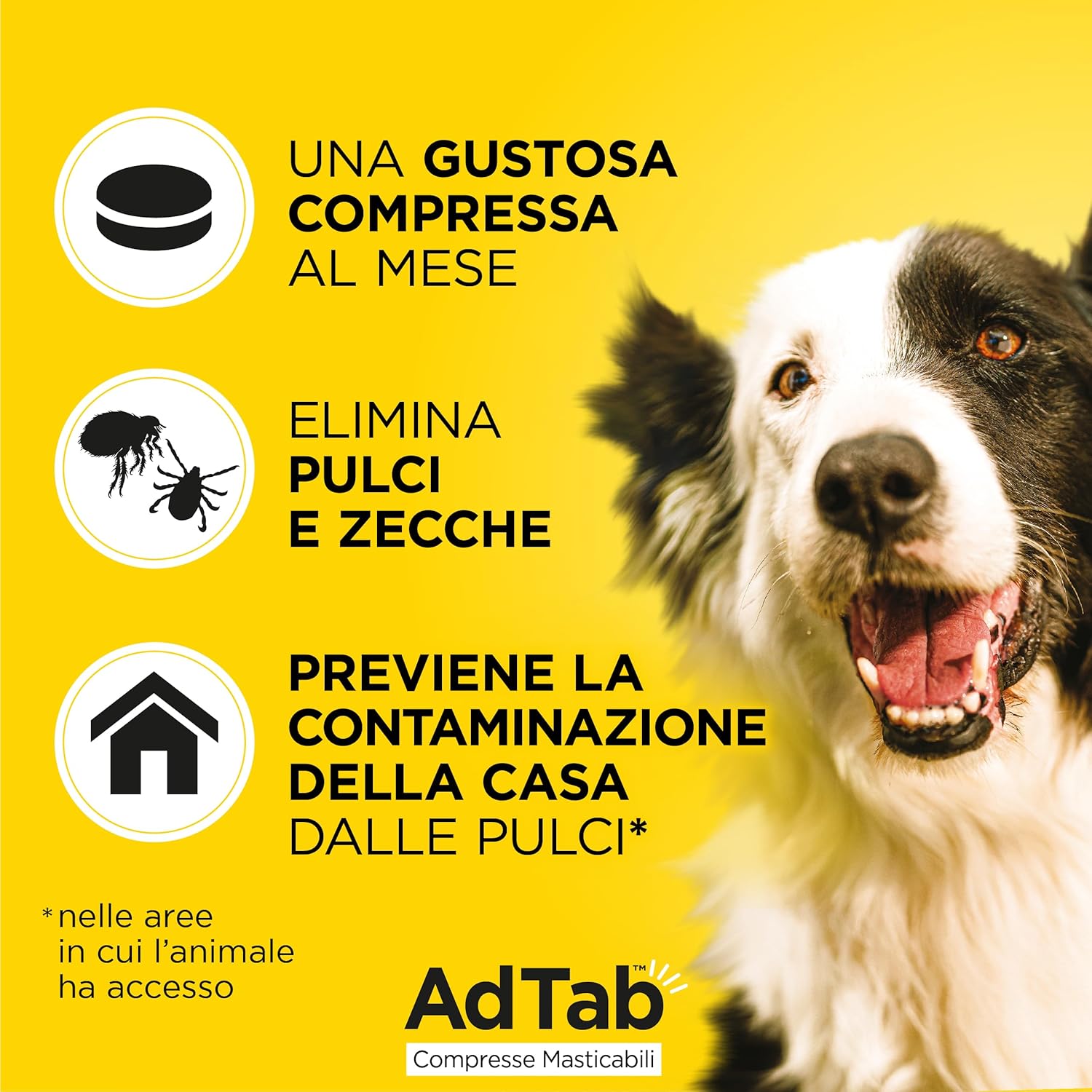 AdTab Kautabletten für Hunde - 3 Tabletten - Foto 2