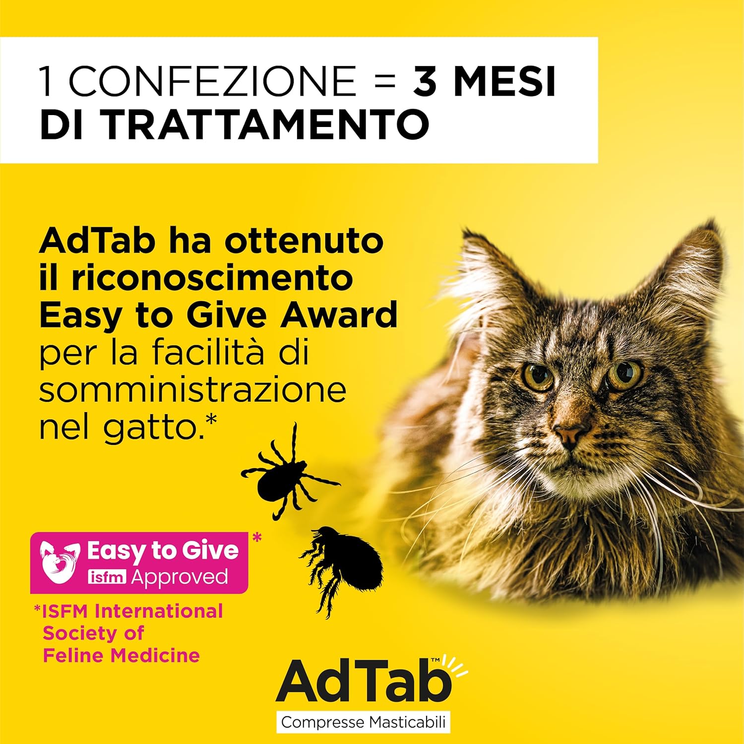 AdTab Kautabletten für Katzen - 3 Tabletten - Foto 4